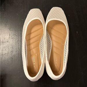 Kelly & Katie White Flats